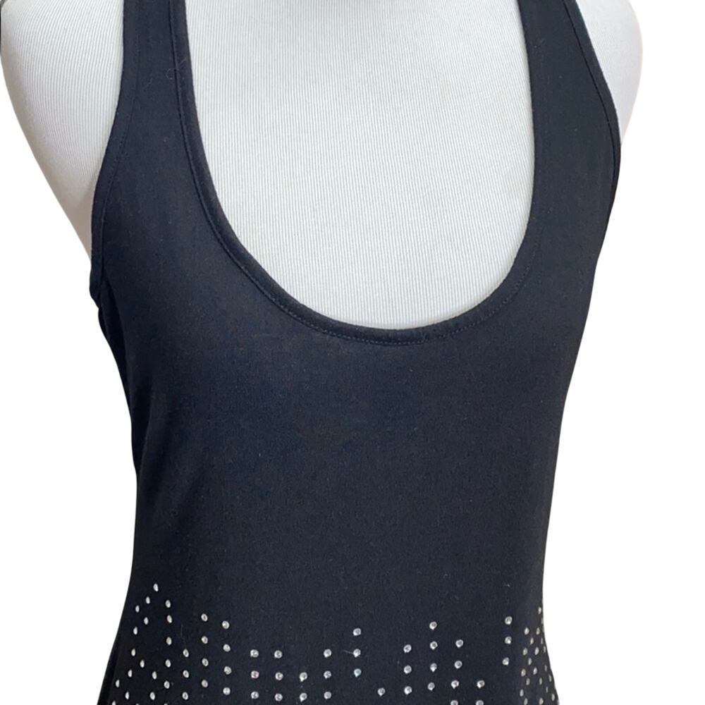 L8teR Rhinestone Jewel Racerback Dress Medium - Picture 4 of 7